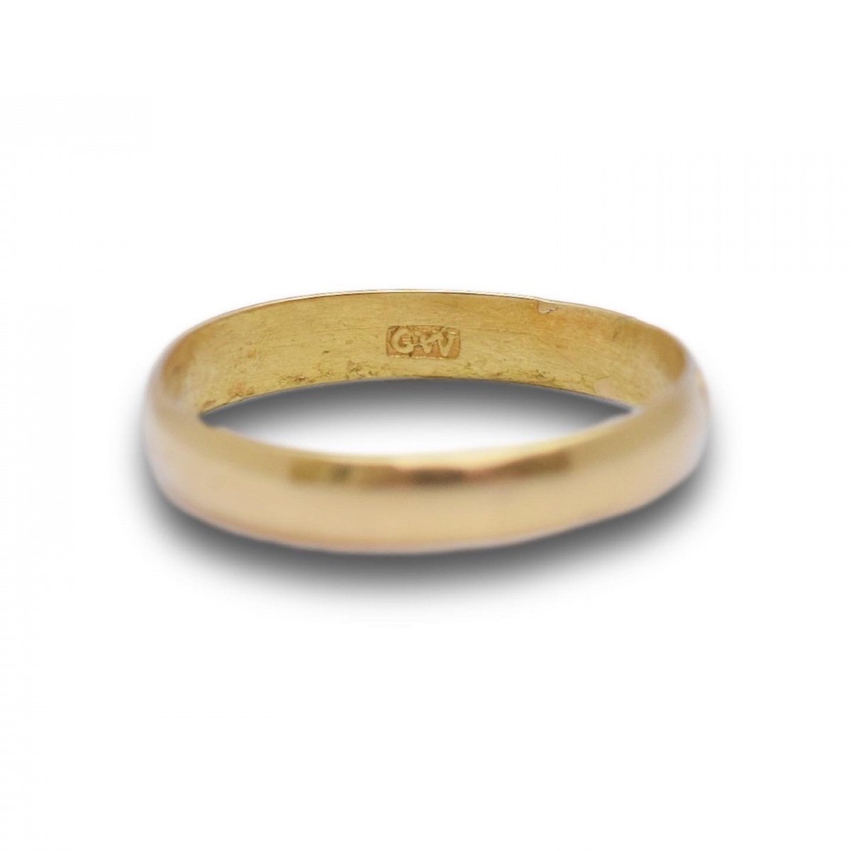 Bague « Citrouille » En Or Memento Mori. Anglais, Fin Du XVIIe Siècle.-photo-1