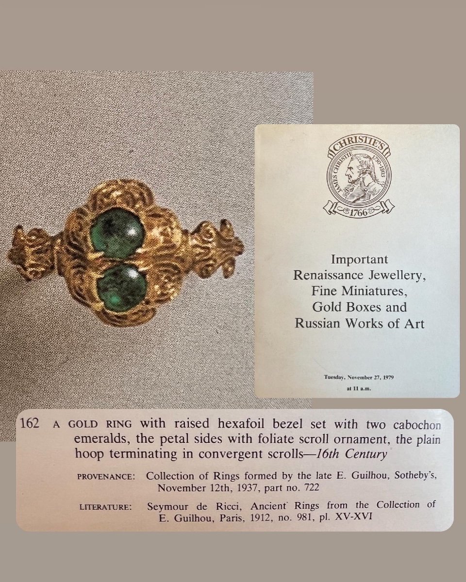 Bague En Or Renaissance Avec Une Turquoise Et Un Grenat. Anglais / Français, XVIe Siècle-photo-5