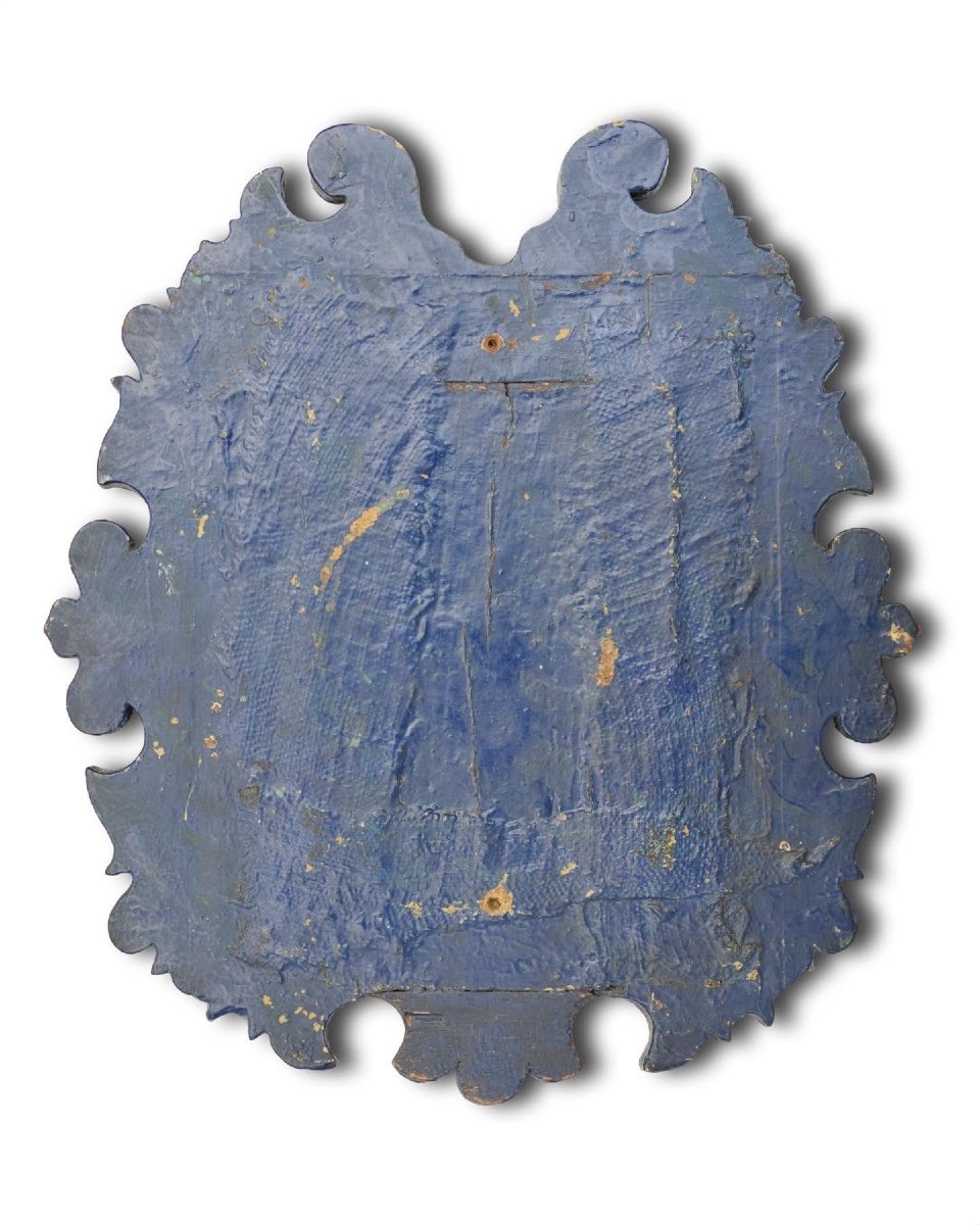 Large Devotional Mother Of Pearl Plaque. Jerusalem, Late 18th Century.-photo-4