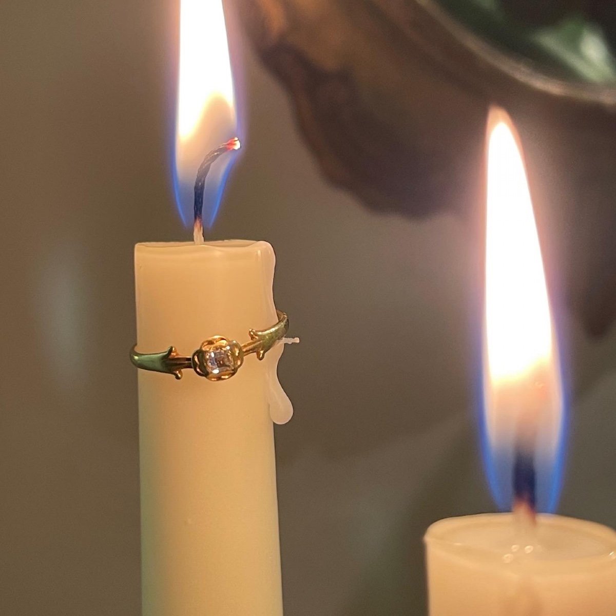 Bague De Fiançailles En Or Fin Sertie d'Un Diamant. Anglais Ou Français, XVe Siècle. -photo-4