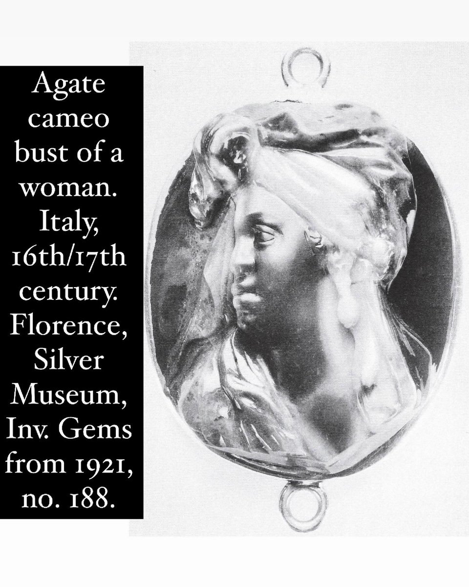 Bague En Or Avec Un Camée d'Agate d'Une Femme. Italienne, XVIe/xviie Siècle.-photo-1