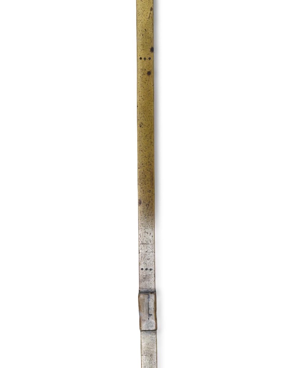 Brass Wine Gauge With A Figure Of The Greek God Hermes. French, 17th Century. -photo-3