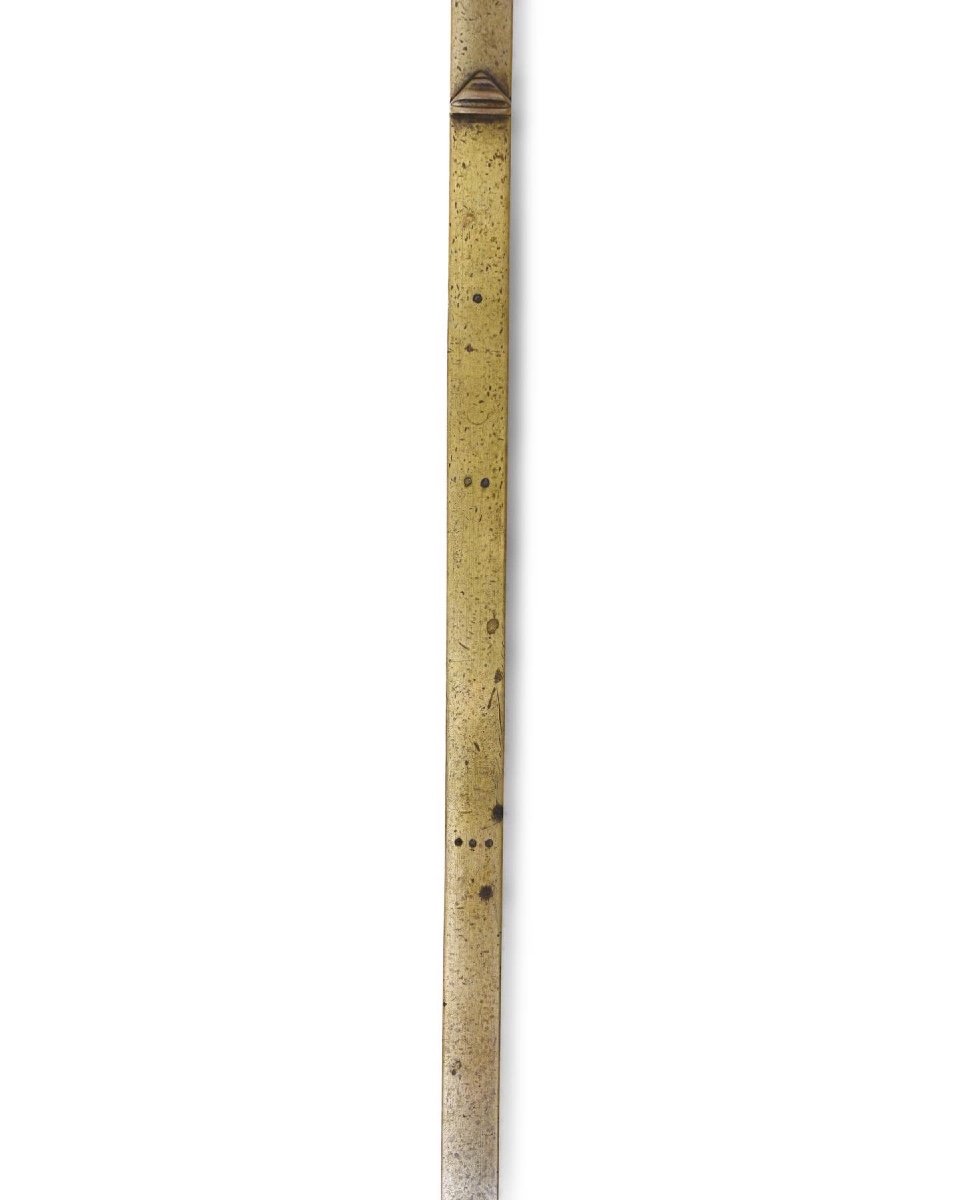 Brass Wine Gauge With A Figure Of The Greek God Hermes. French, 17th Century. -photo-5