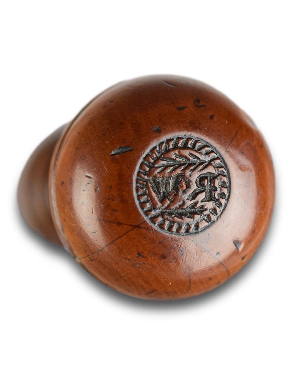 Boxwood Seal For The Wentworth Family. English, 16th Or 17th Century.-photo-2