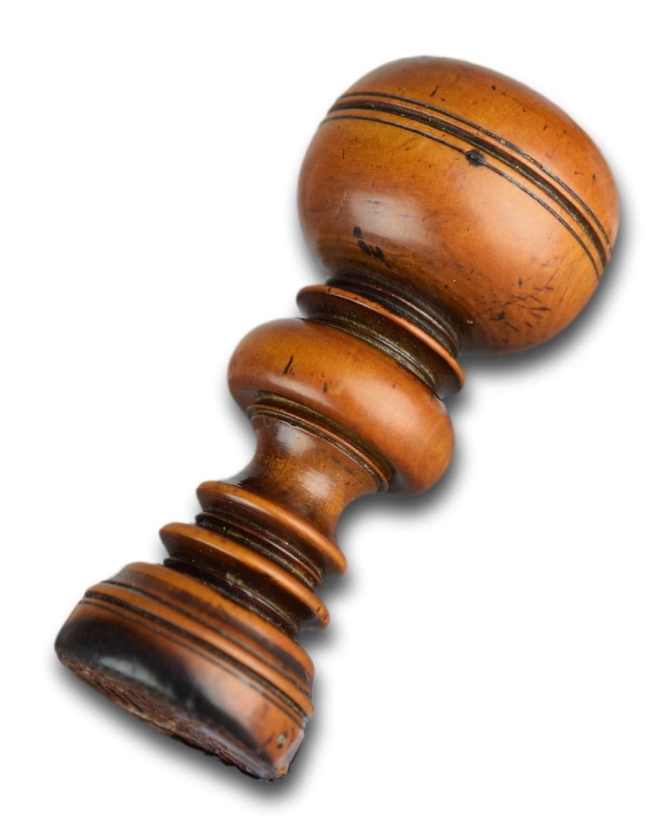 Boxwood Seal For The Wentworth Family. English, 16th Or 17th Century.-photo-7