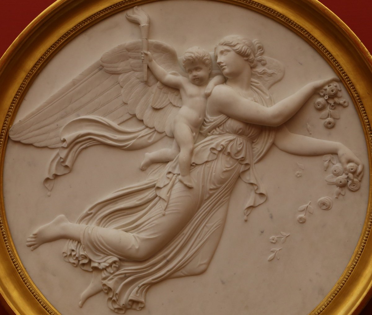 A Sardonyx Cameo Of Aurora And Cupid. Italian, 19th Century.-photo-7