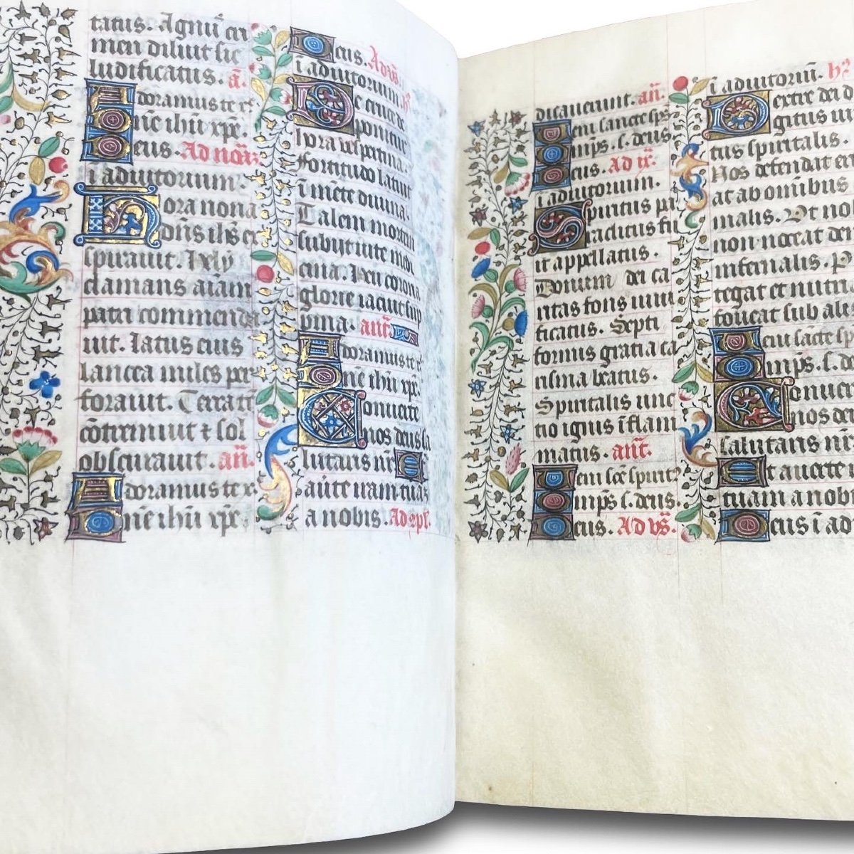 Book Containing Leaves From A Medieval Psalter-hymnal. French, Late 15th Century-photo-6