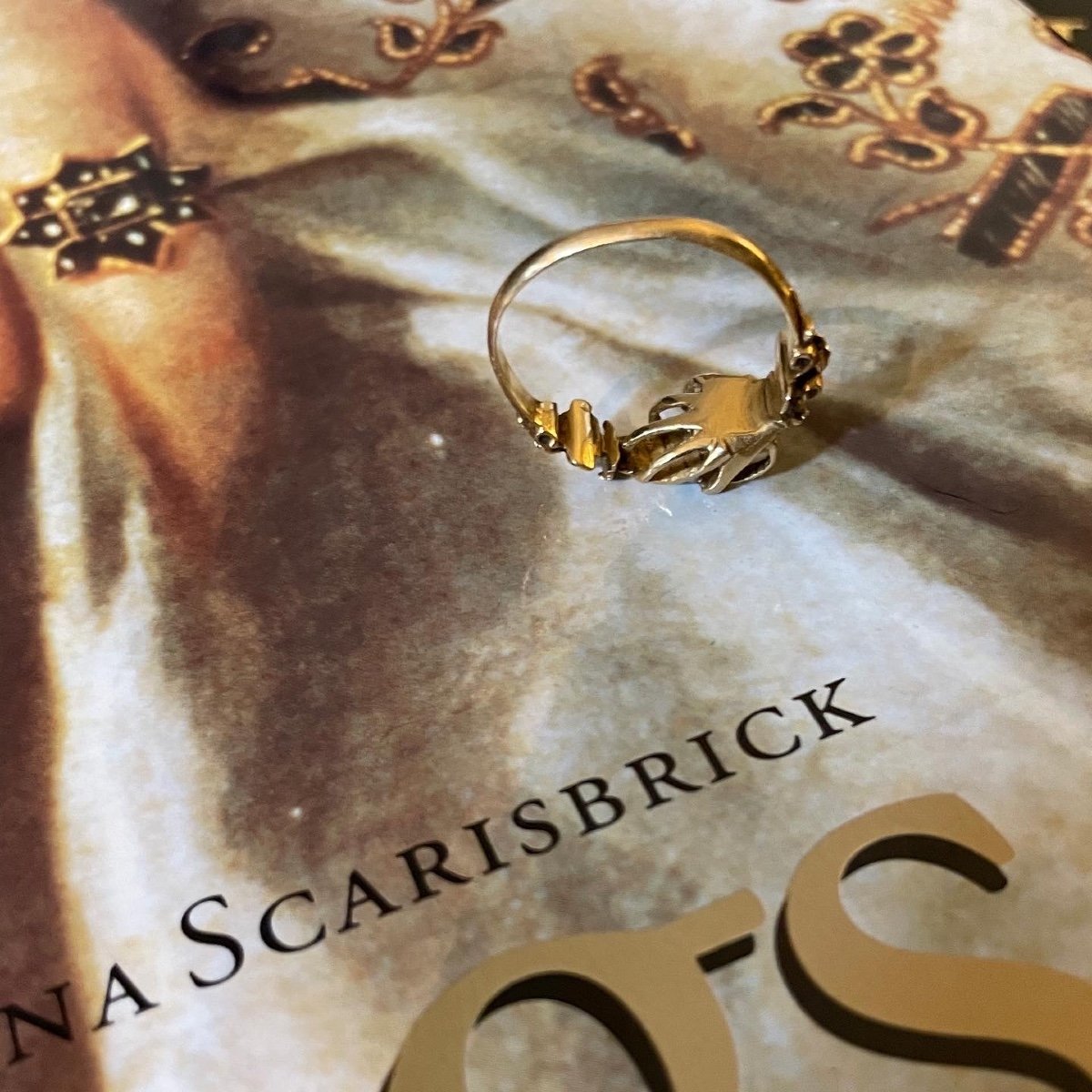 Renaissance Gold Fede Ring. Western Europe, 16th / 17th Century.-photo-1