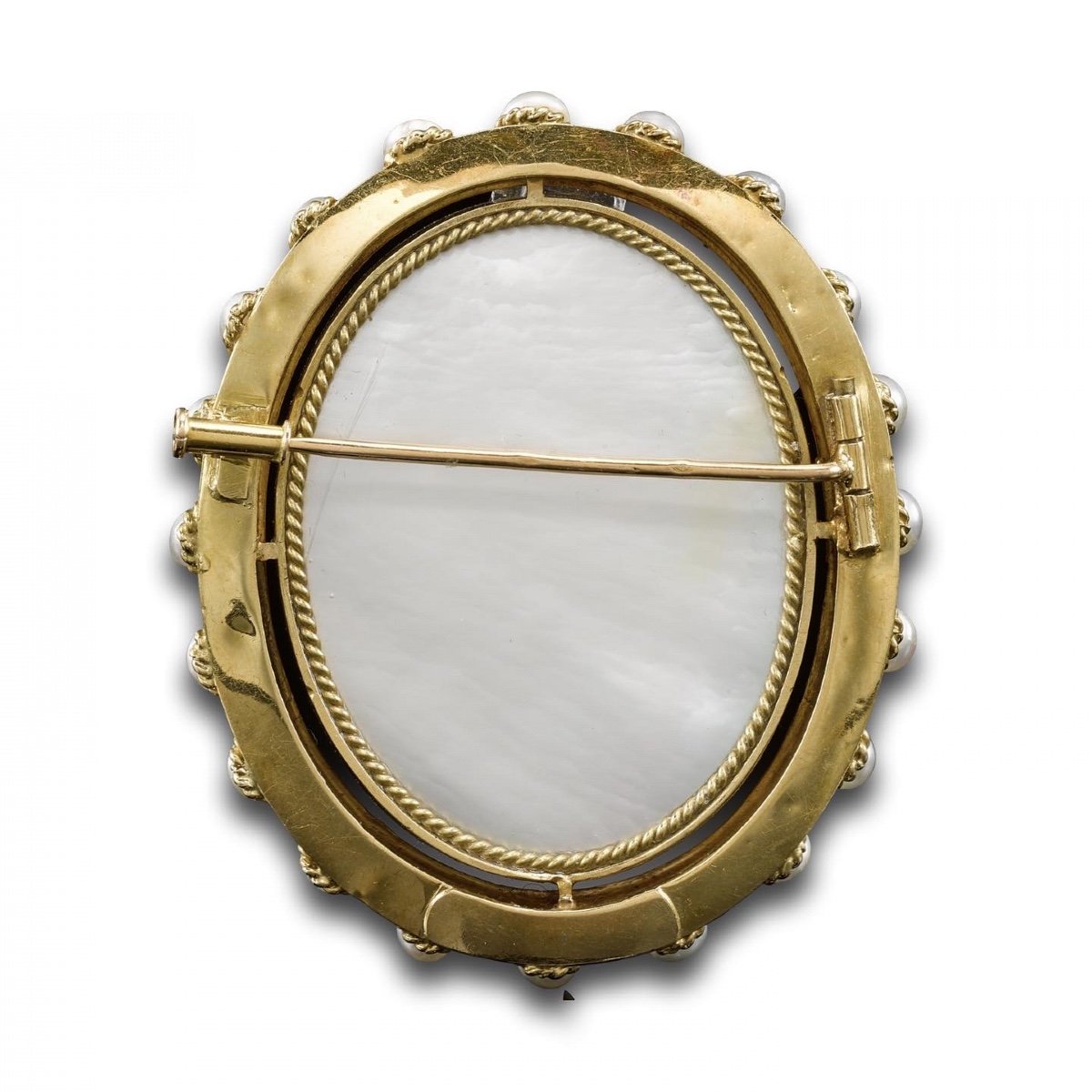 Sardonyx Cameo Of Juno And Jupiter By Giovanni Pichler. Italian, 18th Century.-photo-3