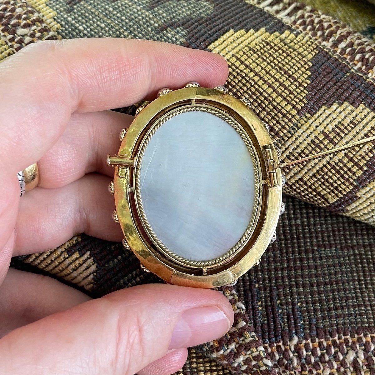Sardonyx Cameo Of Juno And Jupiter By Giovanni Pichler. Italian, 18th Century.-photo-4