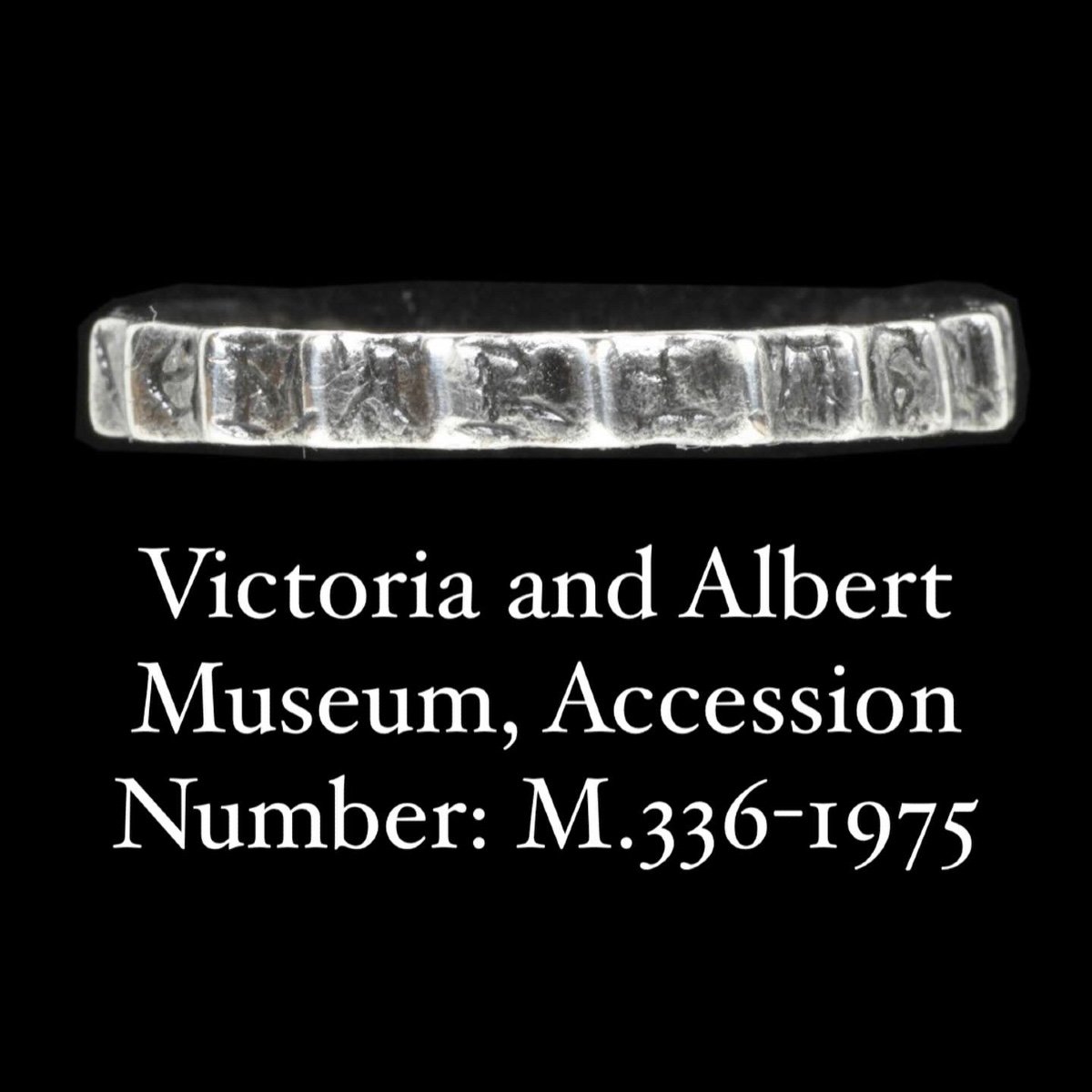 Bague Talismanique En Argent. Europe Occidentale, Peut-être Anglaise, 14e Ou 15e Siècle-photo-4
