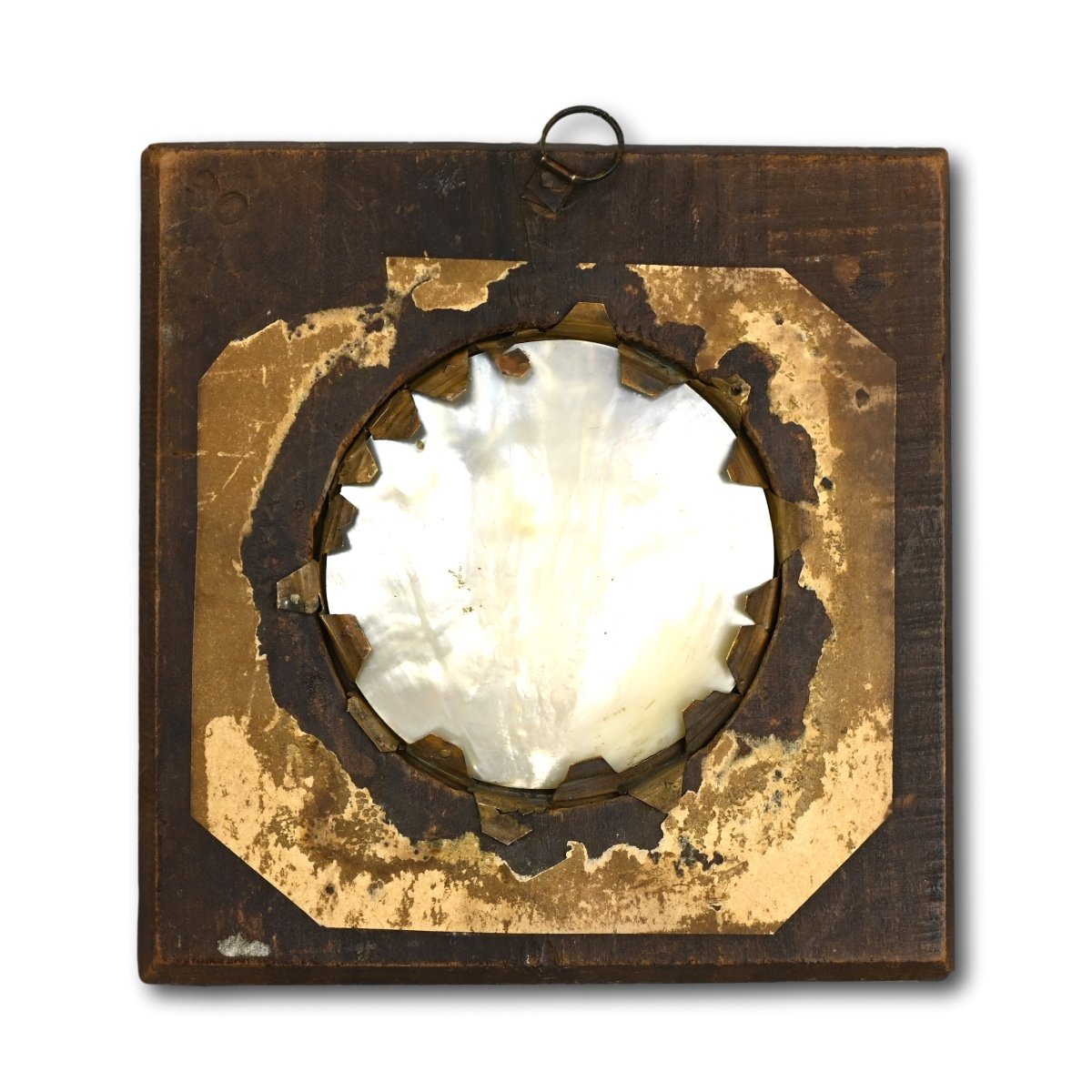 Mother Of Pearl Plaque With The Birth Of Venus. French Or German, 17th Century.-photo-1