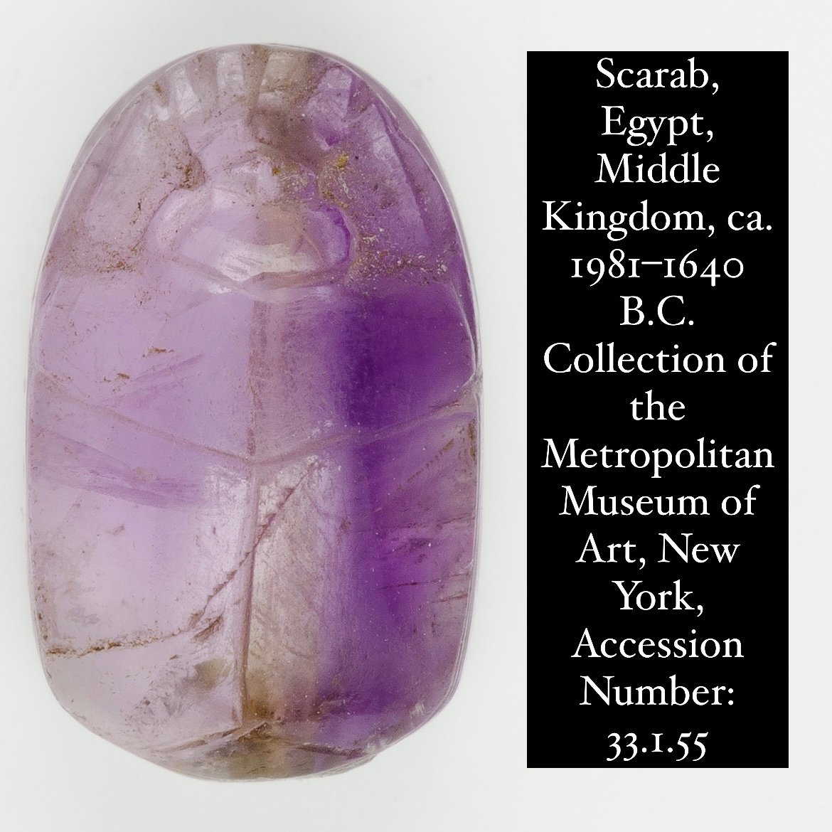 Ancient Green Jasper Scarab. Egyptian, Middle Kingdom, Ca. 1981–1640 B.c.-photo-7