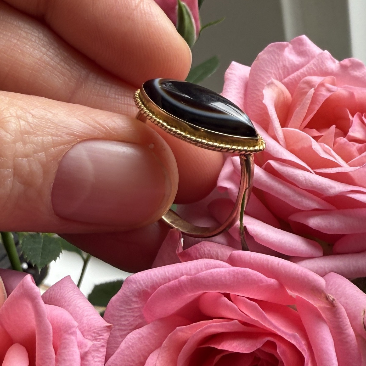 Bague « œil » Apotropaïque De Style Néo-archéologique. Anglaise Ou Italienne, XIXe Siècle.  -photo-5