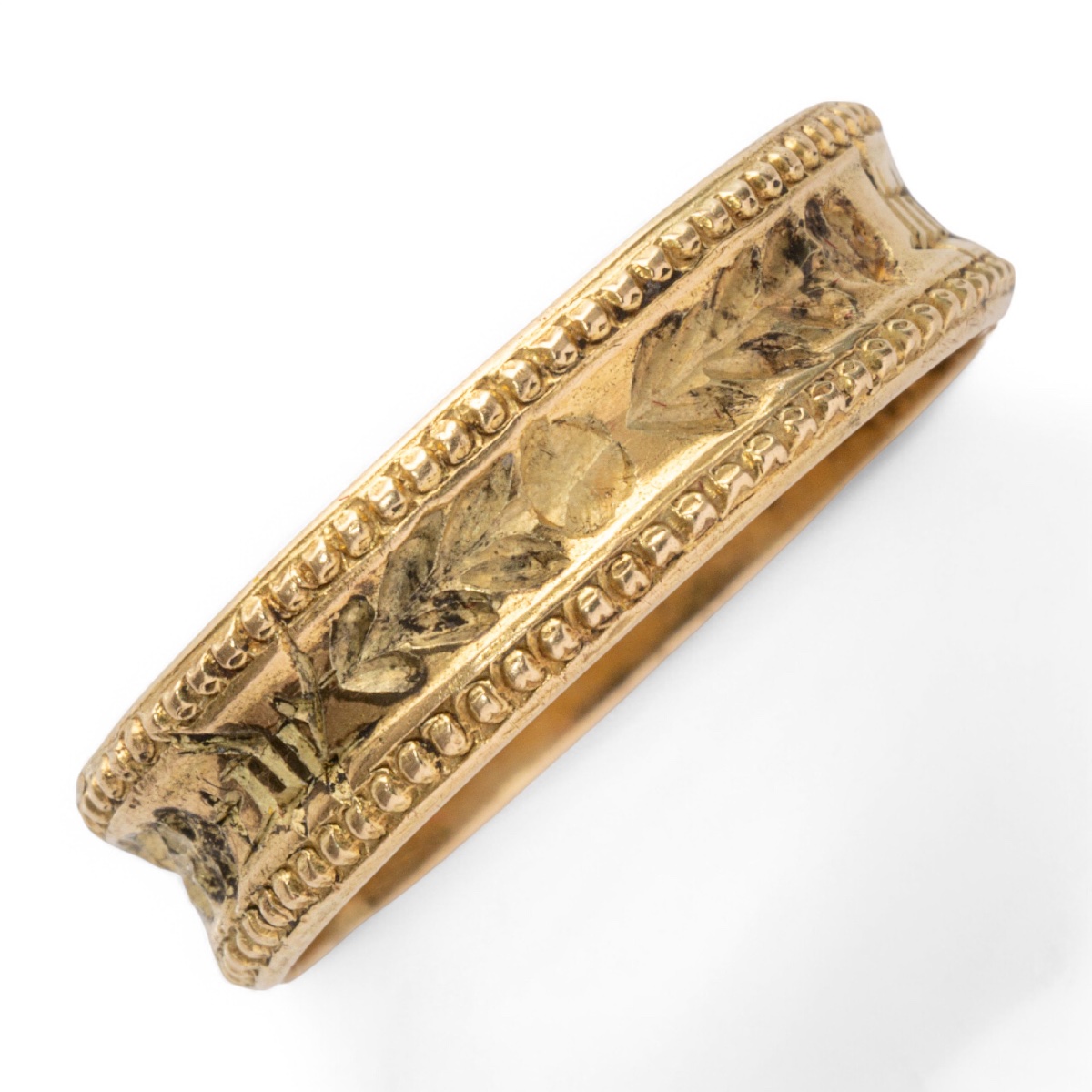 Gold Black-letter Posy Ring ‘de Bon Cuer’. English Or French, 15th Century.-photo-3