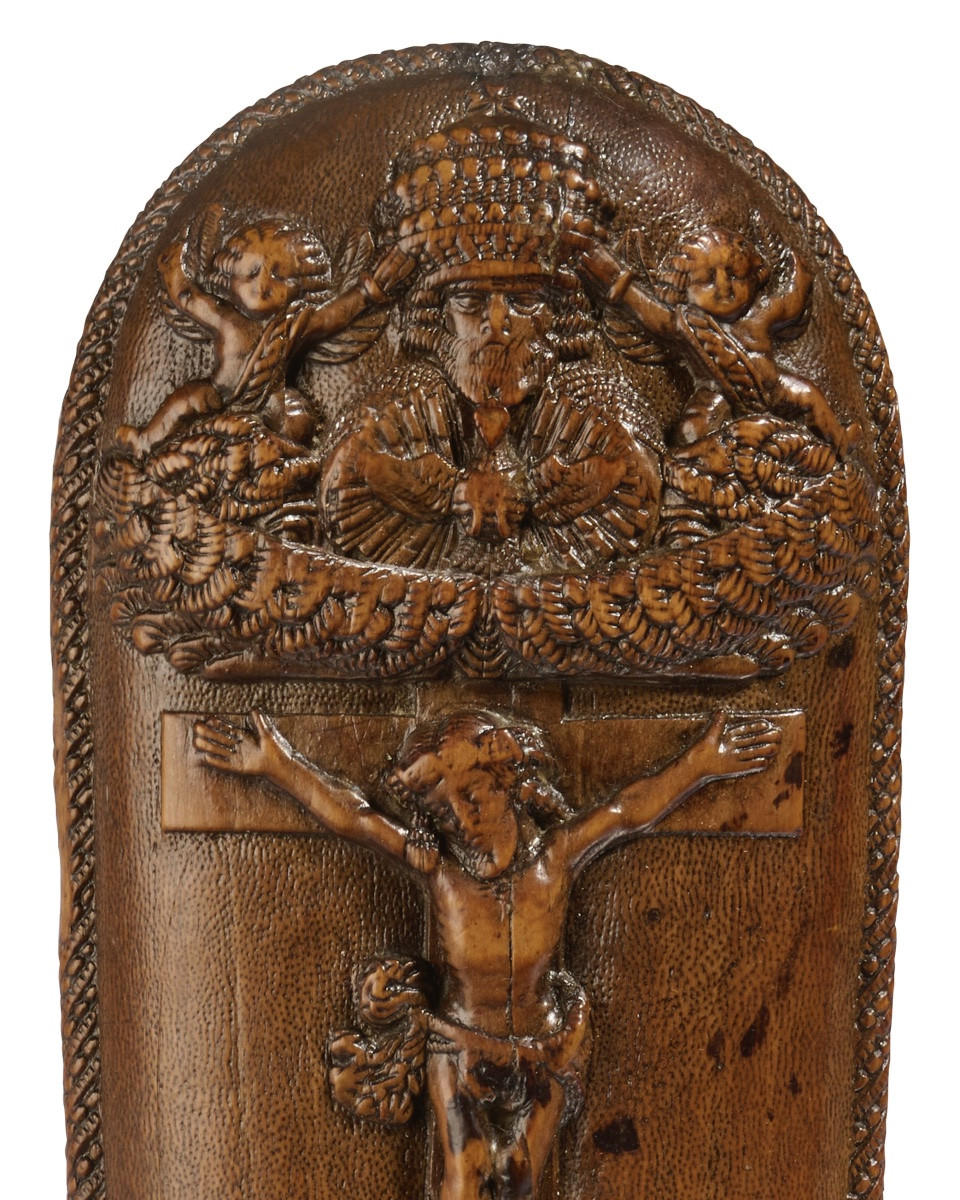 Tobacco Rasp With The Crucifixion And Last Judgement. French, 17th Century.-photo-2
