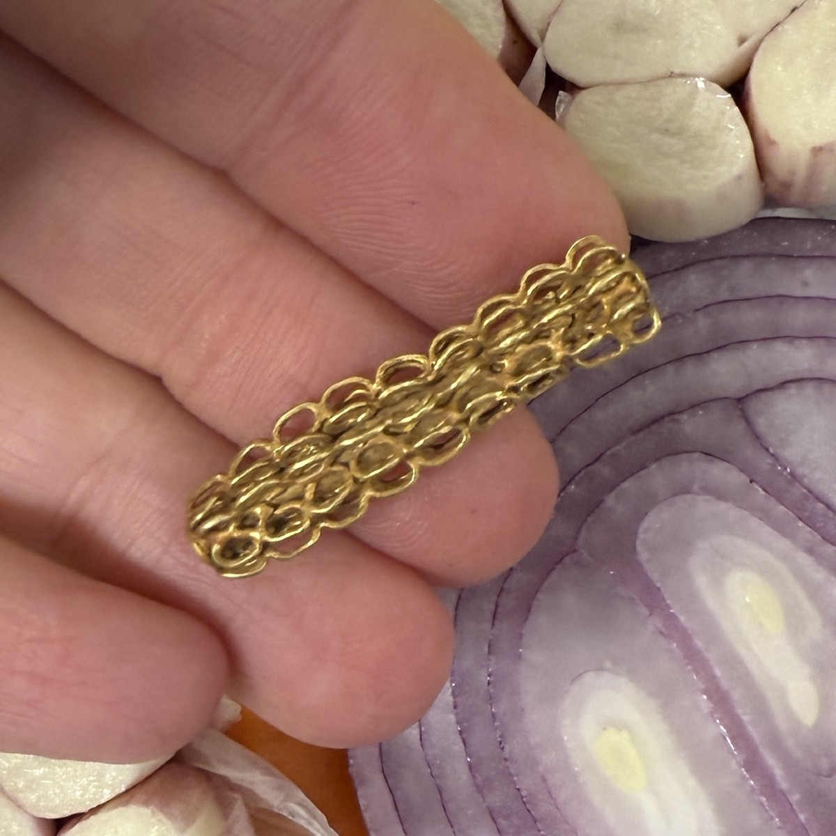 Western Asiatic Gold Bead, 2nd–1st Millennium B.c.  -photo-4