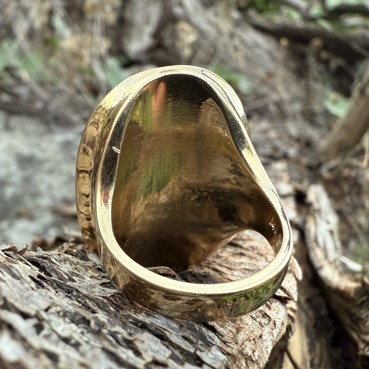 Renaissance Agate Cameo Ring Depicting A Julio-claudian Prince.-photo-2