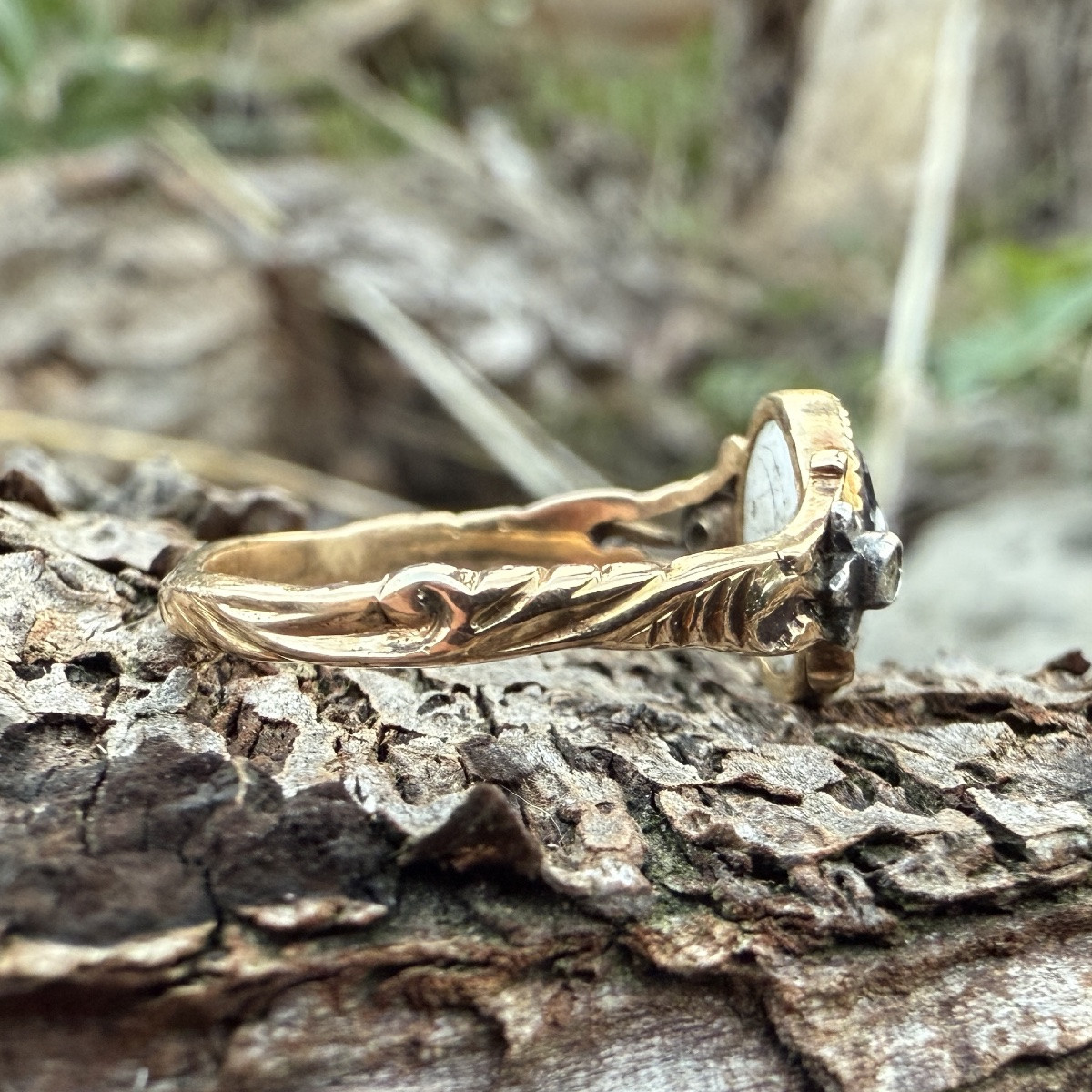 Masquerade Ring Concealing A Lover’s Inscription. Western Europe, Circa 1760.-photo-4