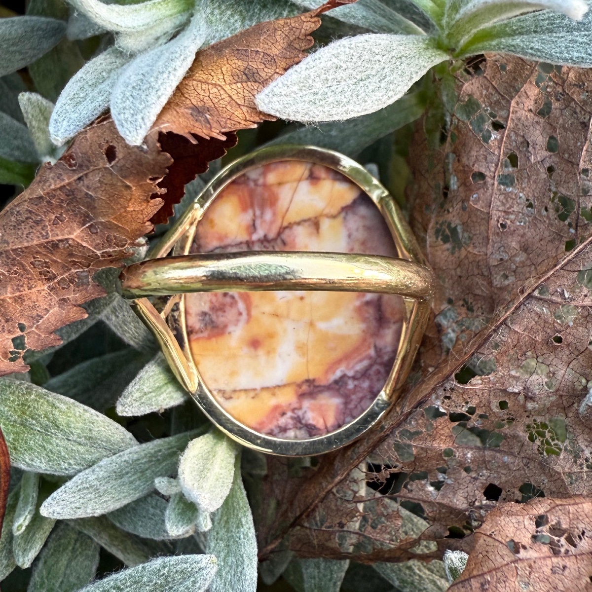 Bague camée à visage comique en marbre de Brescia, XVIIe-XVIIIe siècle ; monture du XIXe siècle-photo-6