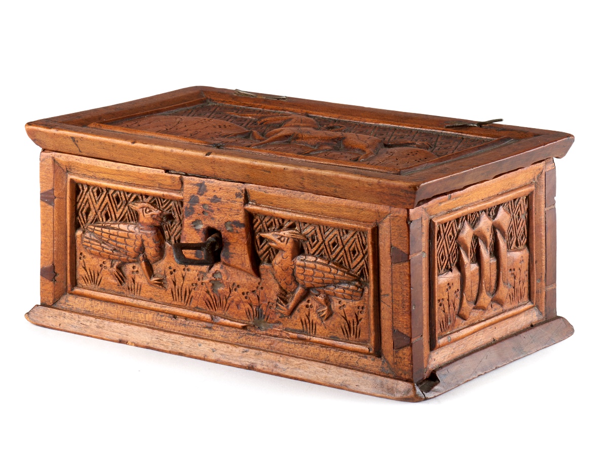 Small Minnekästchen. Southern Germany, Rhine Valley, 15th Century.