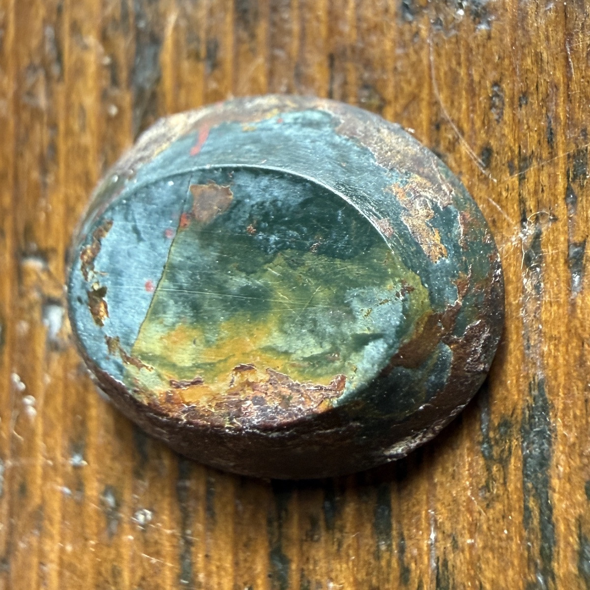 Bloodstone (heliotrope) Intaglio: Marriage Scene. Roman, 2nd–3rd Century A.d.-photo-3