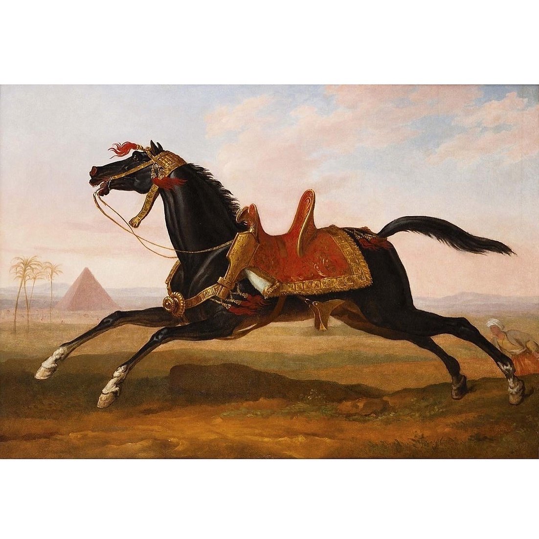 Tabatière En écaille De Tortue Avec Une Miniature d'Un Cheval Arabe, d'Après Carle Vernet.-photo-6