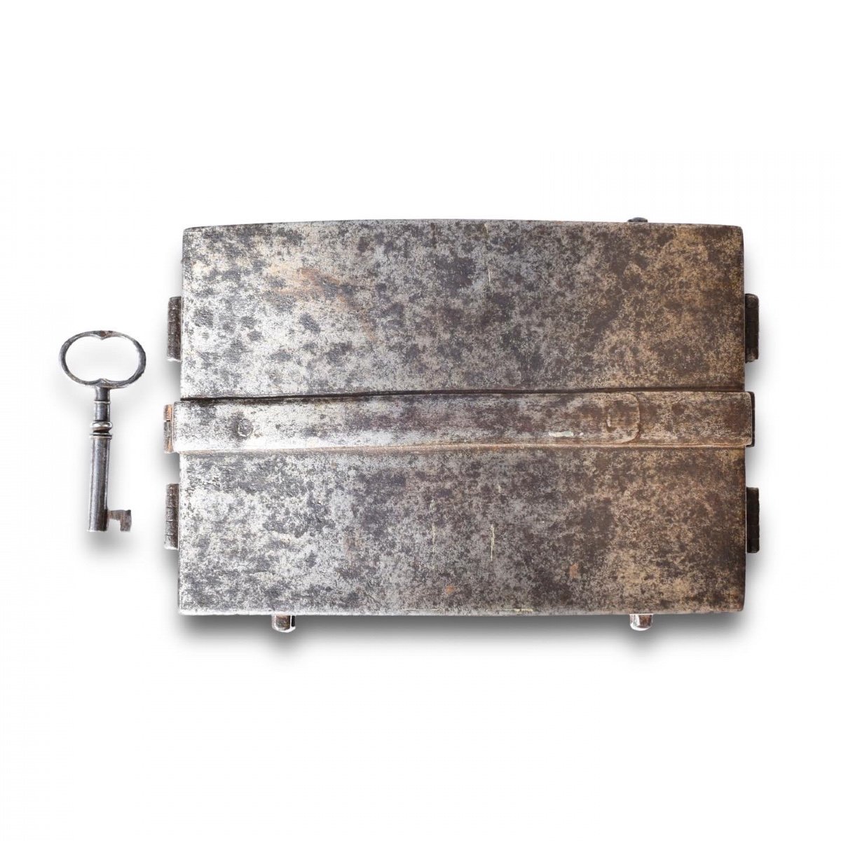 Box Of Wrought Iron Messengers. French, Early Seventeenth Century.-photo-4