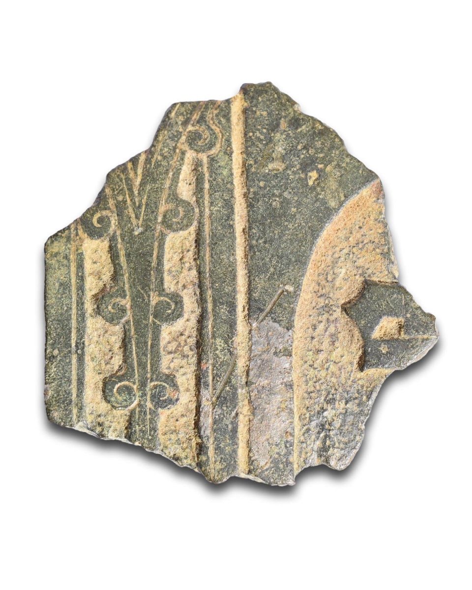 Deux Pièces Fragmentaires De Cuivres Monumentaux. Anglais, XVe Siècle.-photo-3