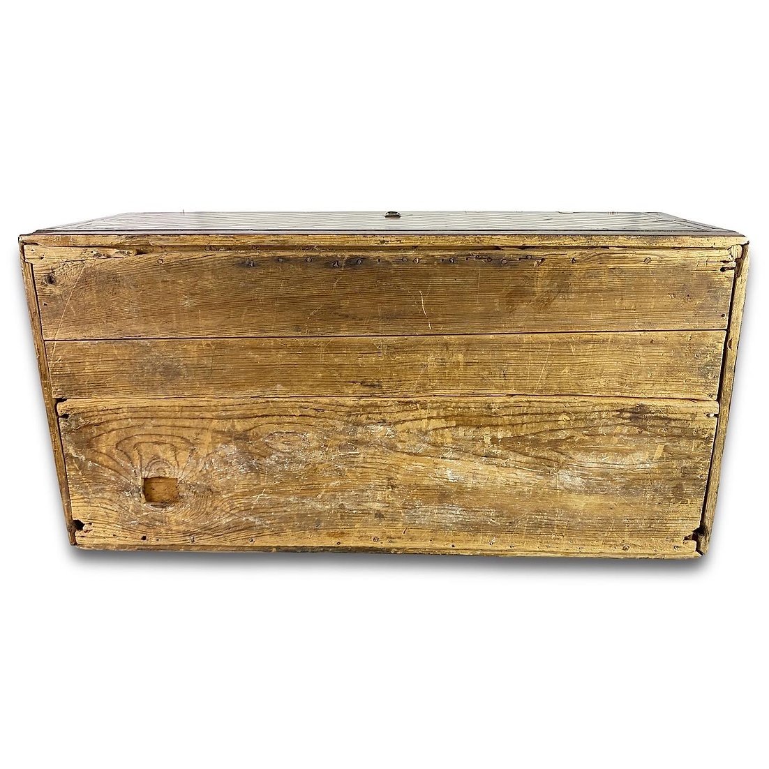 Bone Flooring And Ebony Veneer Box. Northern Italy, 18th Century.-photo-2