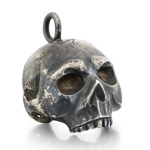 Silver Skull Pendant. Probably Italian, 18th–19th Century.