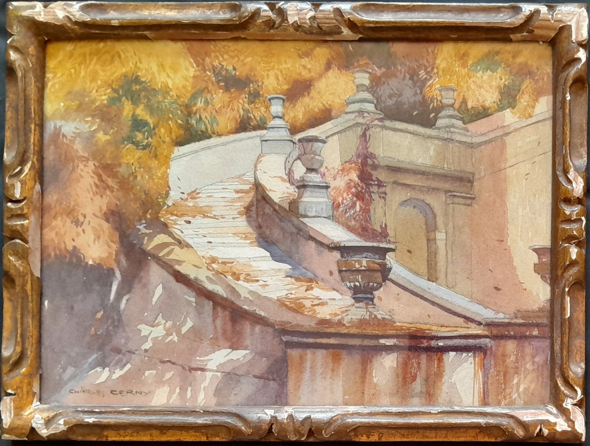 The Old Staircase - Charles Cerny-photo-4
