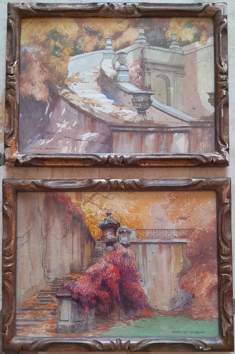 The Old Staircase - Charles Cerny