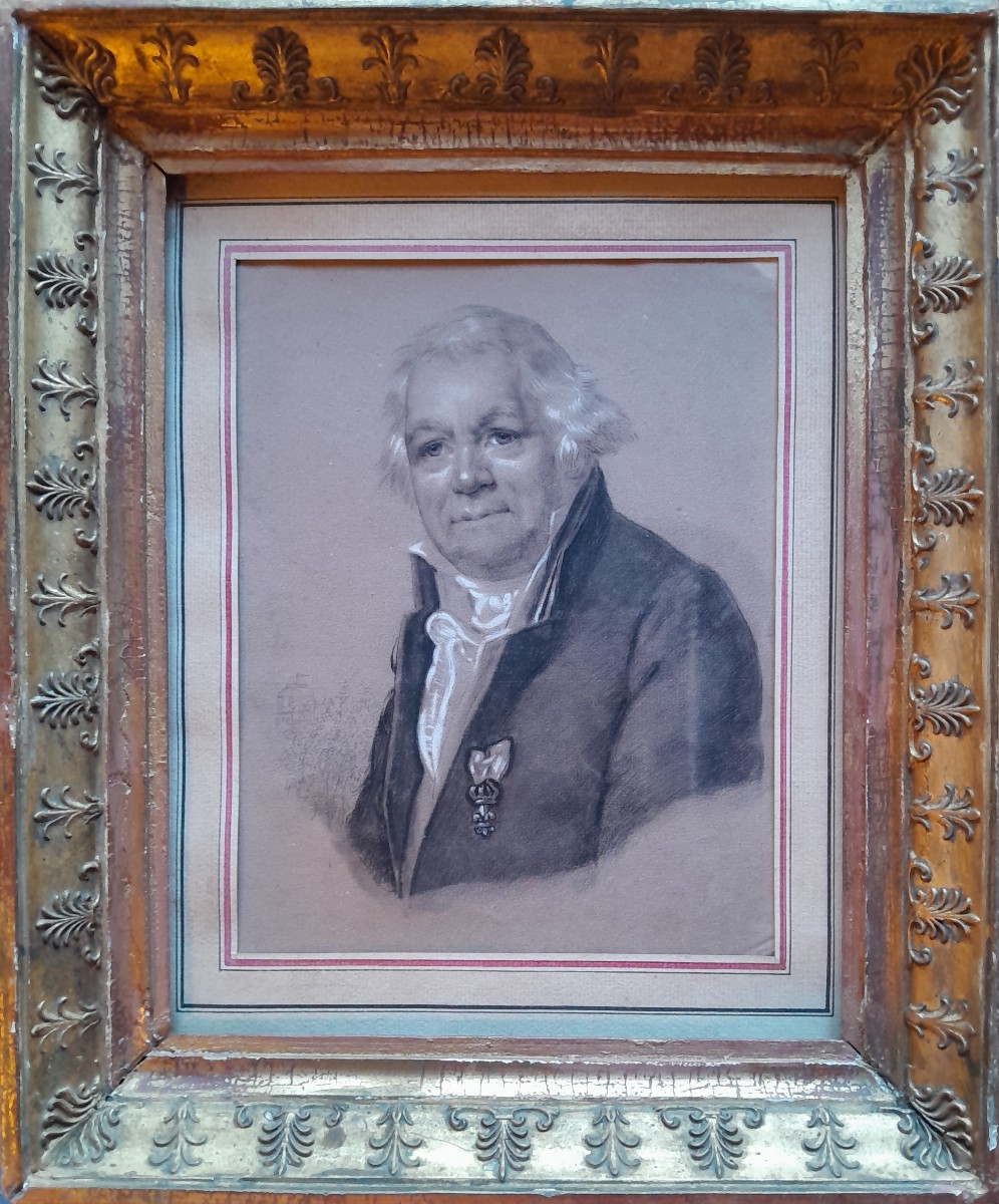 Portrait d'homme à la Décoration du Lys