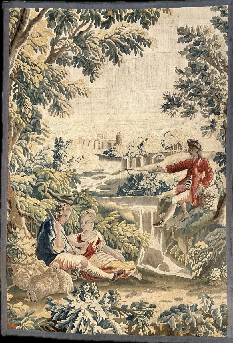 Animated Tapestry Of Characters 18th Century Period-photo-2