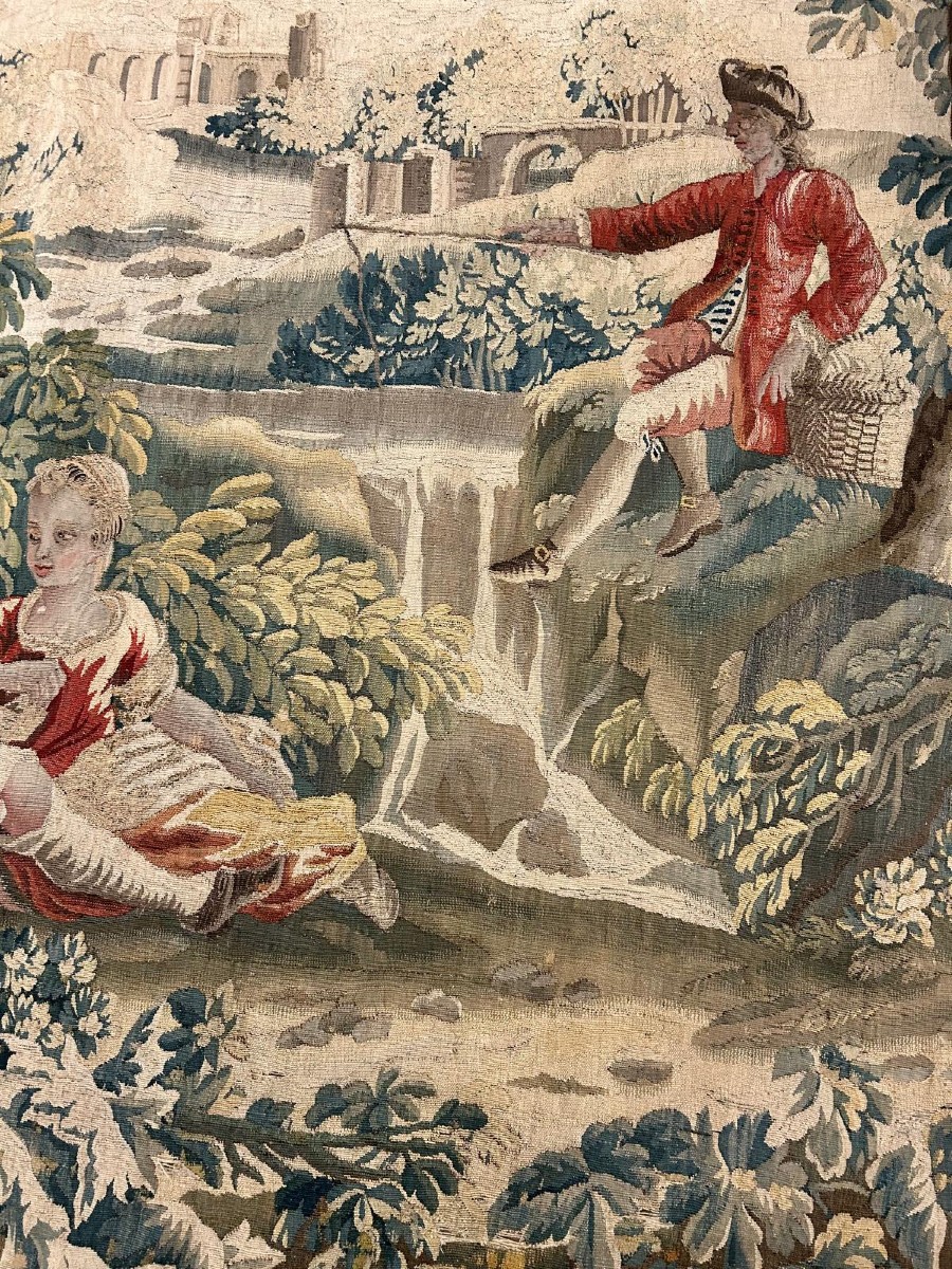 Animated Tapestry Of Characters 18th Century Period-photo-4
