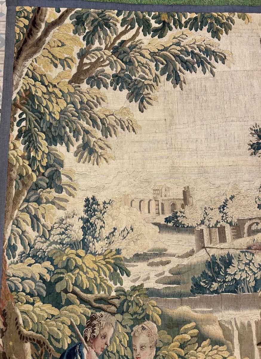 Animated Tapestry Of Characters 18th Century Period-photo-1