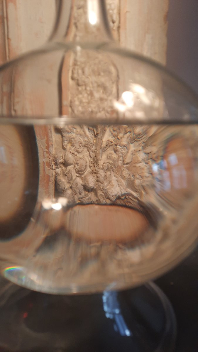 Late 18th Century Blown Glass Lacemaker's Loupe -photo-2