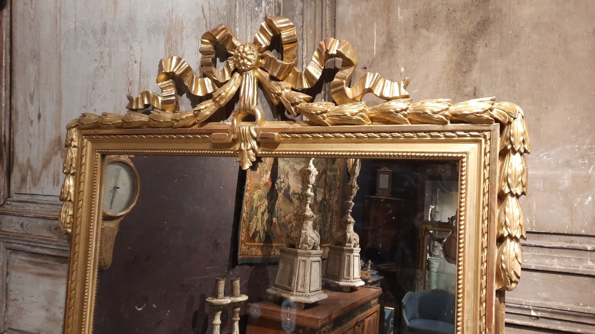 Louis XVI Style Mirror, Napoleon III Period -photo-4