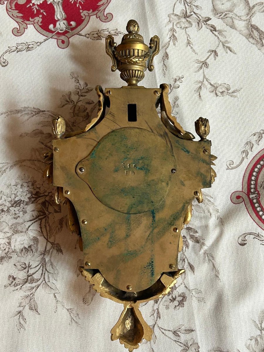 Louis XVI Style Chiseled And Gilded Bronze Wall Light -photo-1