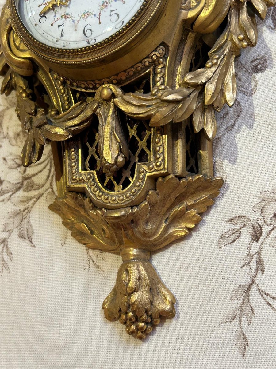 Louis XVI Style Chiseled And Gilded Bronze Wall Light -photo-4