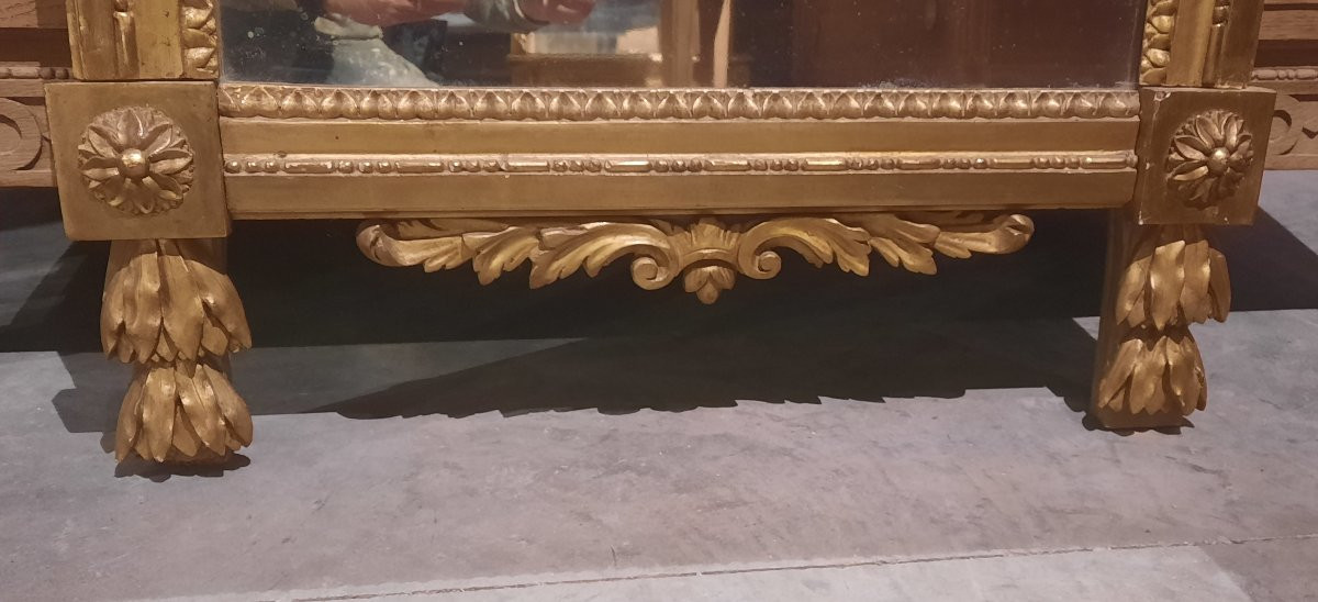 Grand miroir de style Louis XVI -photo-3