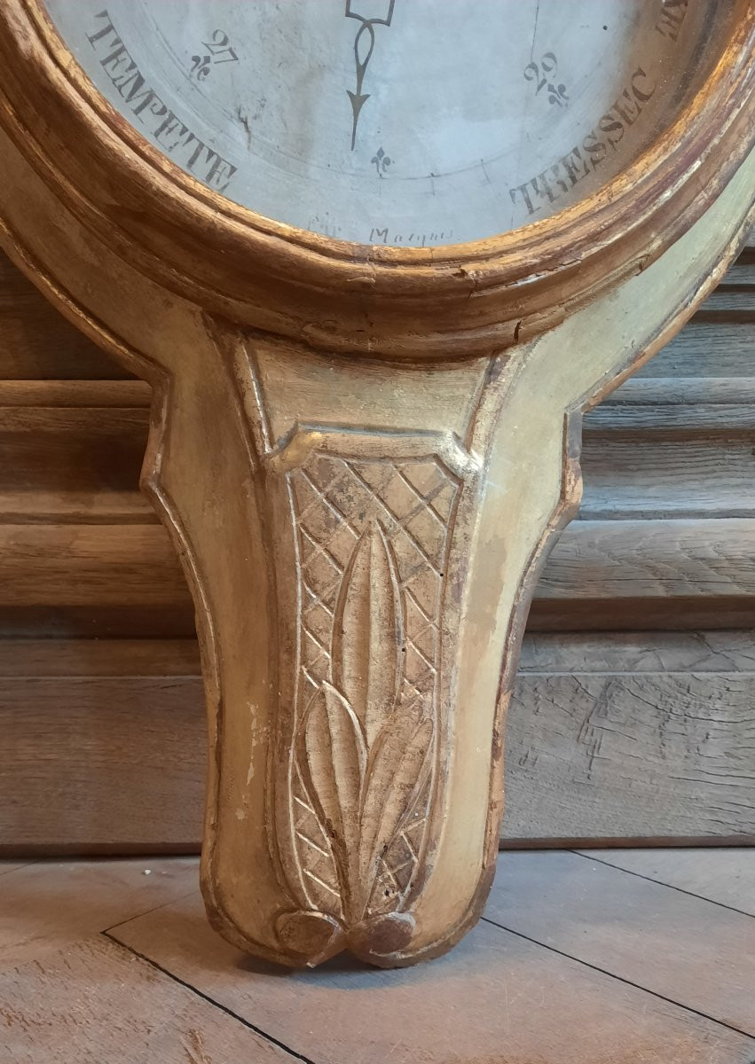Louis XVI Style Barometer From The 18th Century -photo-4