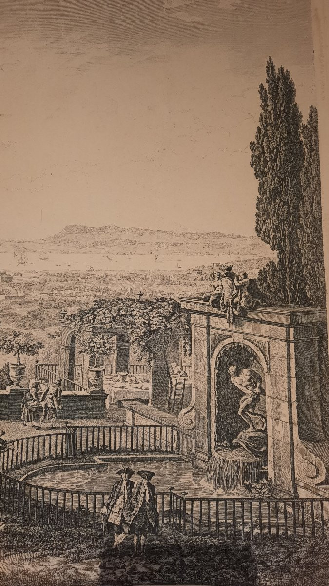 View Of The Town And Harbor Of Toulon, After Vernet-photo-1