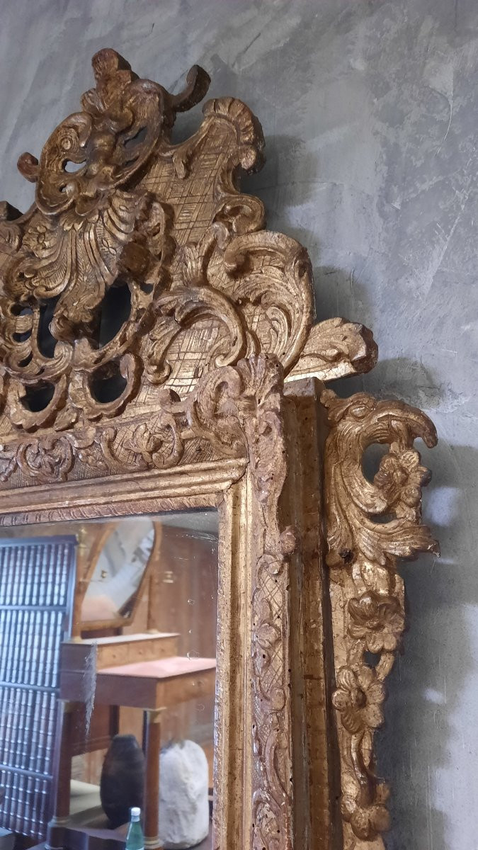 Regency Period Pediment Mirror-photo-2