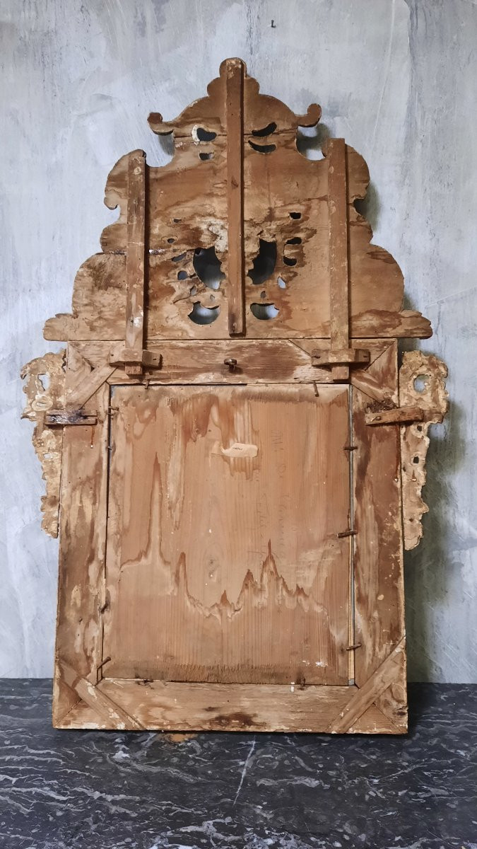 Regency Period Pediment Mirror-photo-4