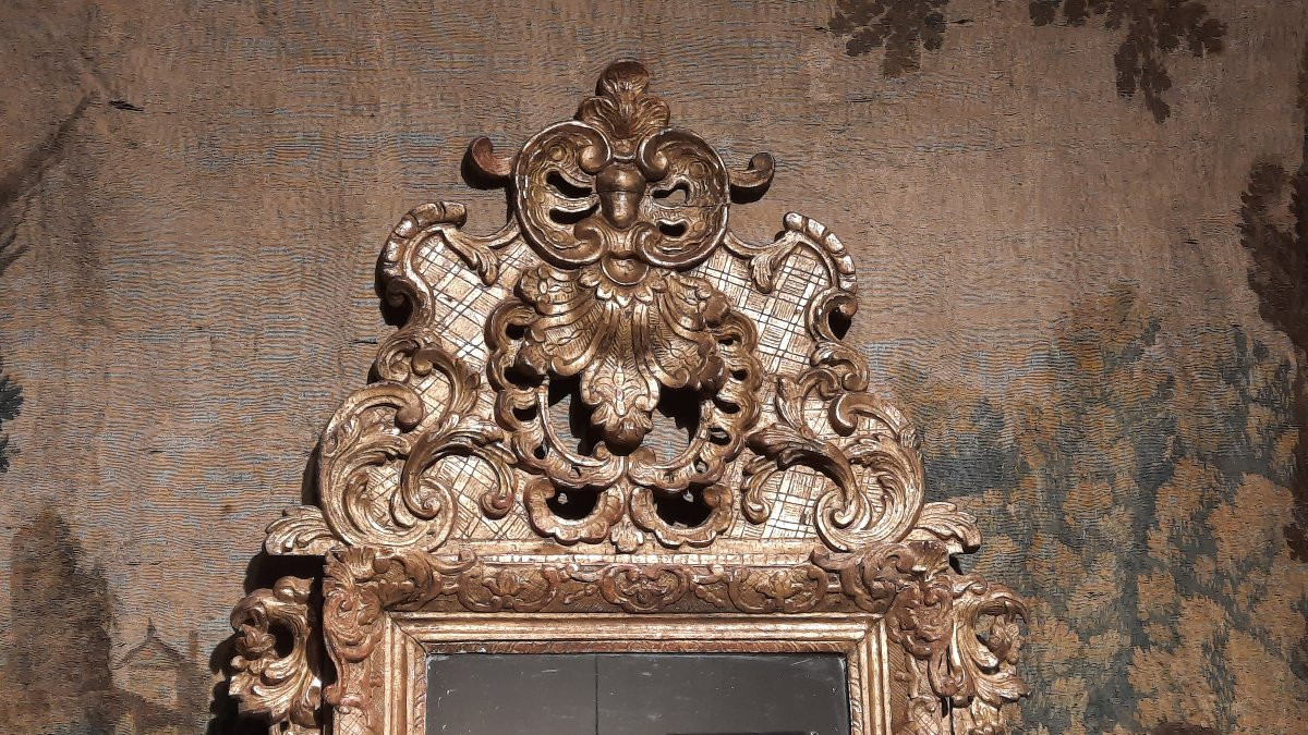 Regency Period Pediment Mirror-photo-5