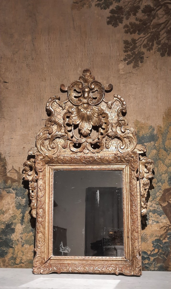 Regency Period Pediment Mirror