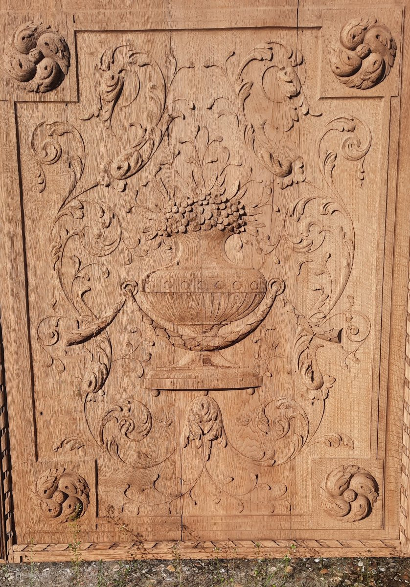 Panneau de boiserie de style Louis XVI -photo-3