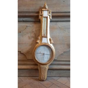 Baromètre de style Louis XVI d'époque 18ème siècle 
